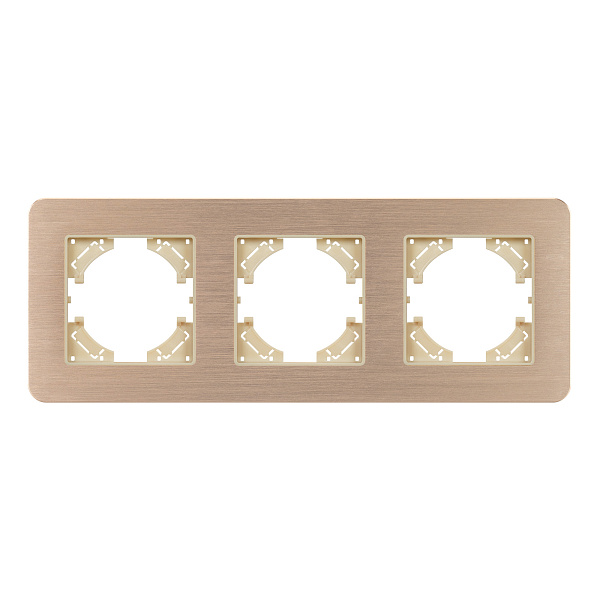 Рамка алюминиевая FRM-AKIRY-AL-3-GD (Arlight, -) Lednikoff