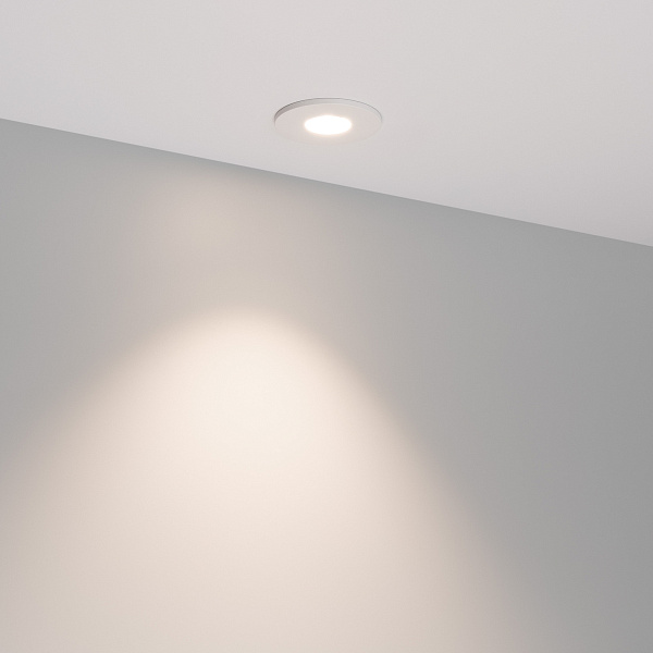 Светильник MS-GLORY-BUILT-R54-5W Day4000 (WH, 60 deg, 230V) (Arlight, IP54 Металл, 5 лет) Lednikoff