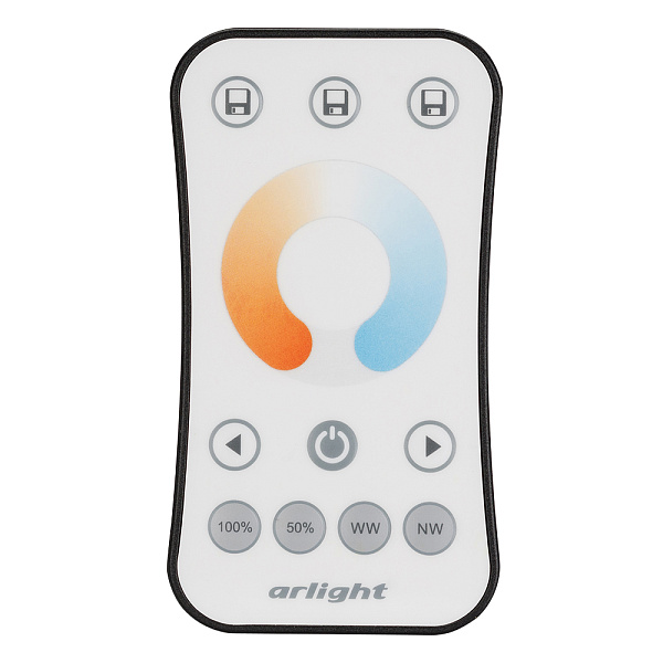 Пульт SMART-R37-MIX (1 зона, 2.4G) (Arlight, IP20 Пластик, 5 лет) Lednikoff