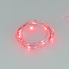 Светодиодная гирлянда ARD-DEW-HOME-2000-CLEAR-20LED-STD Red (1.5V, Battery Pack, Cork) (Ardecoled, IP20) Lednikoff