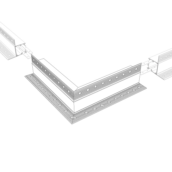 Угол SL-LINIA32-FANTOM-EDGE внешний (Arlight, Металл) Lednikoff