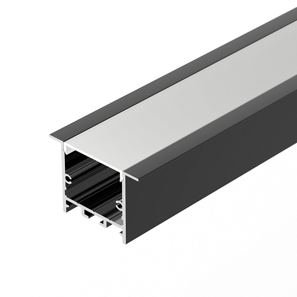 Профиль SL-LINIA49S-F-2000 ANOD BLACK (Arlight, Алюминий) Lednikoff