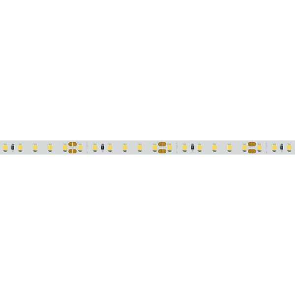 Светодиодная лента RT 2-5000 24V Warm3000 2x (2835, 600 LED, CRI98) (Arlight, 14.4 Вт/м, IP20) Lednikoff