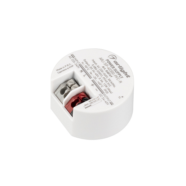 Блок питания ARJ-SP-40300-PFC-R (12W, 24-40V, 300mA) (Arlight, IP20 Пластик, 5 лет) Lednikoff
