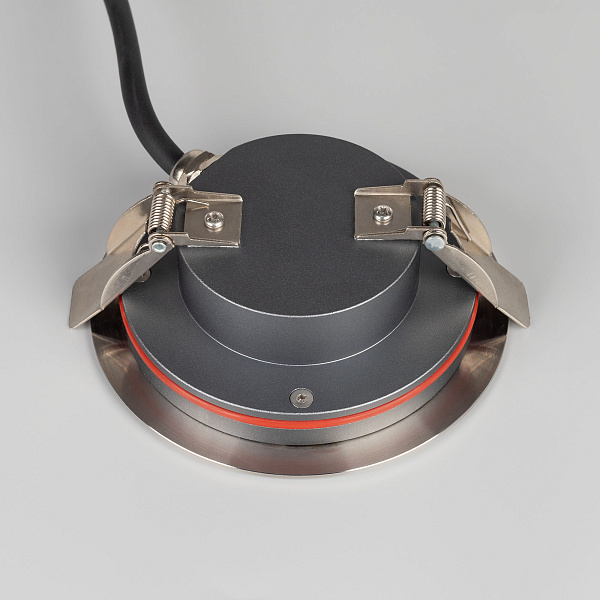 Светильник ART-GROUND-SLIM-R110-6W Warm3000 (SL, 35 deg, 24V) (Arlight, IP67 Металл, 3 года) Lednikoff