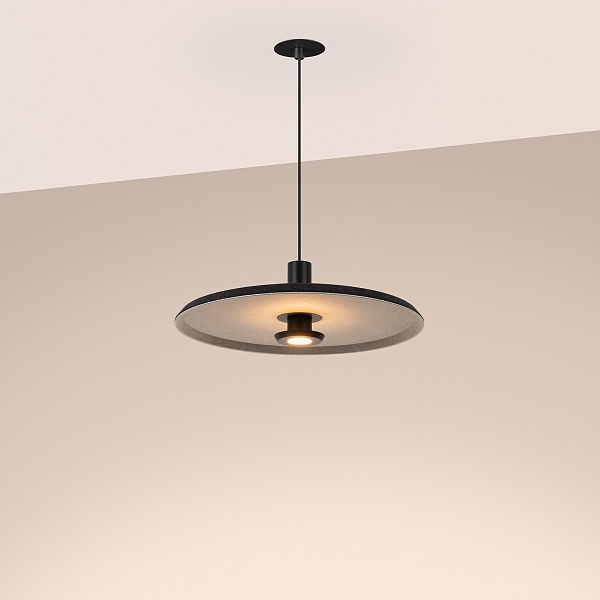 Светильник SP-KOTARO-R450-12W Warm2700 (BK-GR, 36 deg, 230V, TRIAC) (Arlight, IP20 Фетр, 3 года)
