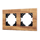 Рамка из натурального дерева FRM-XSILO-WD-2-SNL (Arlight, -) Lednikoff