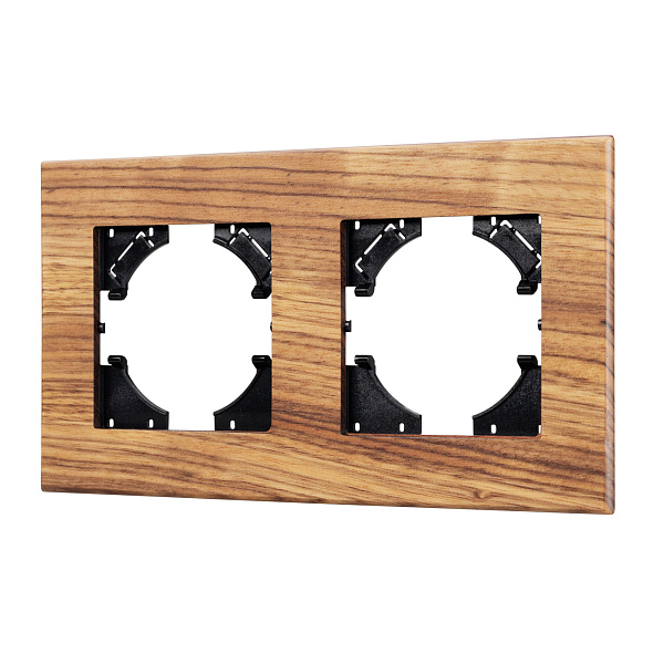 Рамка из натурального дерева FRM-XSILO-WD-2-SNL (Arlight, -) Lednikoff