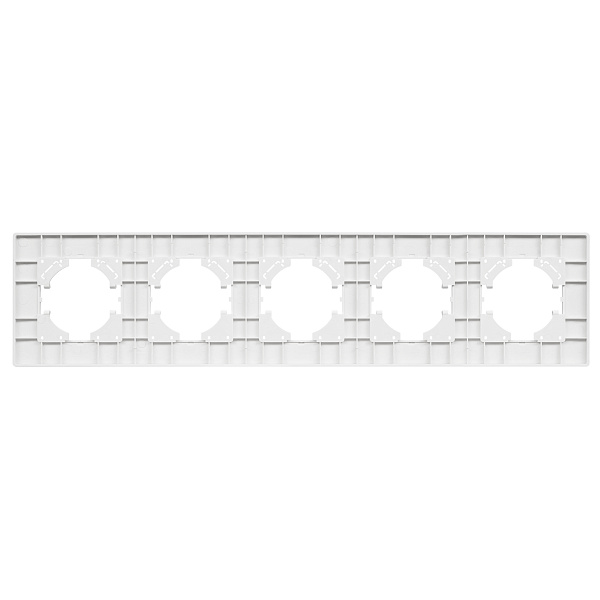 Рамка пластиковая FRM-PERIO-PL-5-BK (Arlight, -) Lednikoff