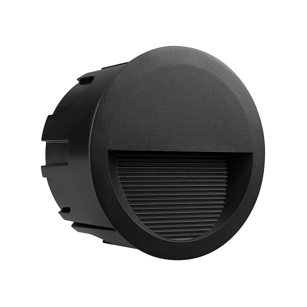 Светильник встраиваемый LTD-RIBONIK-R138-5W Warm3000 (Черный, 50 deg, 230V) (Arlight, IP65 Металл, 5 лет) Lednikoff