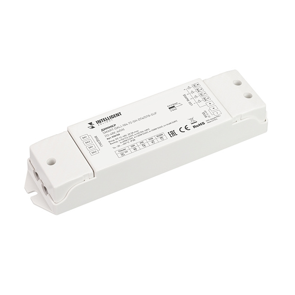 INTELLIGENT ARLIGHT Диммер SMART-DALI-104-72-SH-DT6/DT8-SUF (12-48V, 4x5A) (IARL, IP20 Пластик, 5 лет) Lednikoff