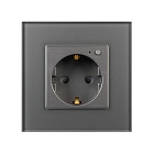 Розетка электрическая с Zigbee управлением SCT-OMALI-EUZB1-PL-GR (240V, 16A, Zigbee) (Arlight, -) Lednikoff