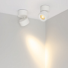 Светильник SP-POINT-SURFACE-R85-12W Warm3200-MIX (WH, 15 deg, 230V) (Arlight, IP20 Металл, 5 лет) Lednikoff