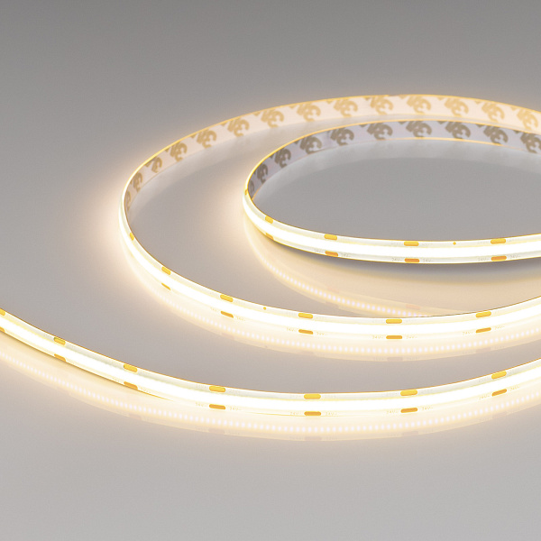 Светодиодная лента герметичная COB-SE-X544-8mm 24V Warm3000 (11 W/m, IP65, 5m) (Arlight, -) Lednikoff