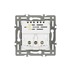Механизм розетки с USB зарядкой SCT-MUAA-PL-WH (250V, 16A) (Arlight, -) Lednikoff