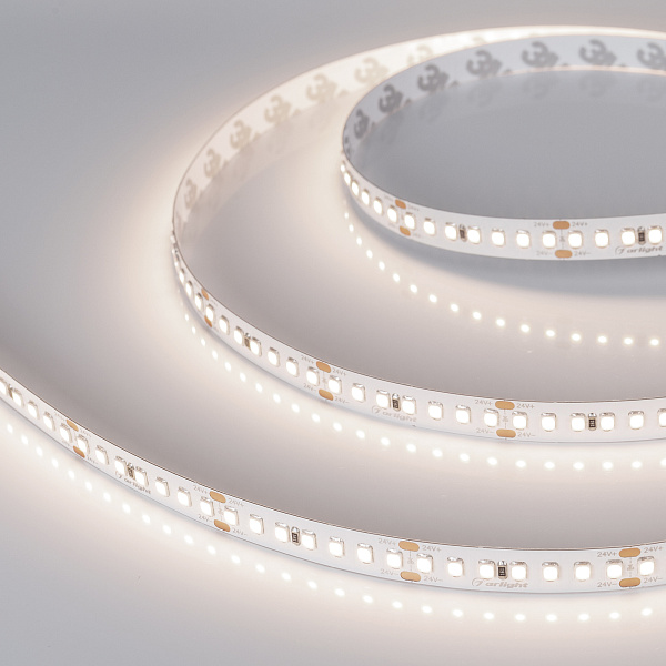 Светодиодная лента RT 2-5000 24V Day4000 3x (2835, 840 LED, CRI98) (Arlight, 17 Вт/м, IP20) Lednikoff
