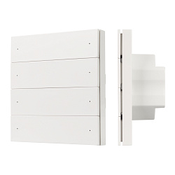 INTELLIGENT ARLIGHT Кнопочная панель SMART DALI-301-22-8K-D2-IN White (BUS, Frameless) (IARL, IP20 Пластик, 5 лет)