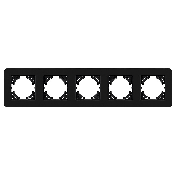 Рамка стеклянная FRM-OMALI-SFGS-5-BK (Arlight, -) Lednikoff