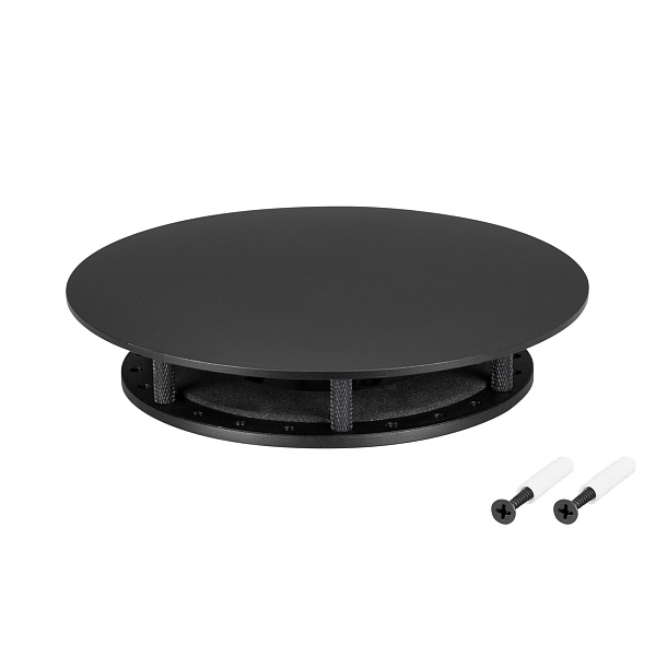 Крепление MOONLIGHT-BASE-ROUND-D25-M Black (Arlight, Металл) Lednikoff