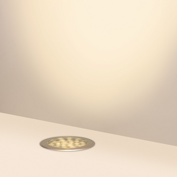 Светильник LTD-DAFNA-GROUND-R260-48W Warm3000 (SL, 20 deg, 230V) (Arlight, IP67 Металл, 5 лет) Lednikoff