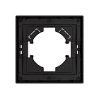 Рамка пластиковая FRM-TENDO-SFPL-1-GR (Arlight, Матовый графитовый) Lednikoff