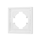 Рамка пластиковая FRM-TENDO-PL-1-WH (Arlight, Белый) Lednikoff