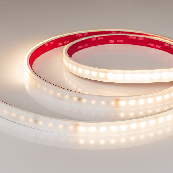 Светодиодная лента герметичная DMX-PS-A96-14mm 24V Warm3000-PX12 (14 W/m, IP67, 5m) (Arlight, CRI>90) Lednikoff