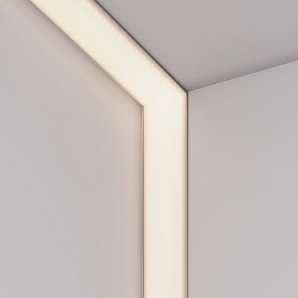 Профиль FANTOM-W20-H10-EDGE-2000 ANOD (Arlight, Алюминий) Lednikoff