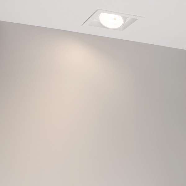 Светильник MS-VORTEX-BUILT-S140x140-30W Day4000 (WH-WH, 50 deg, 230V) (Arlight, IP20 Металл, 5 лет) Lednikoff