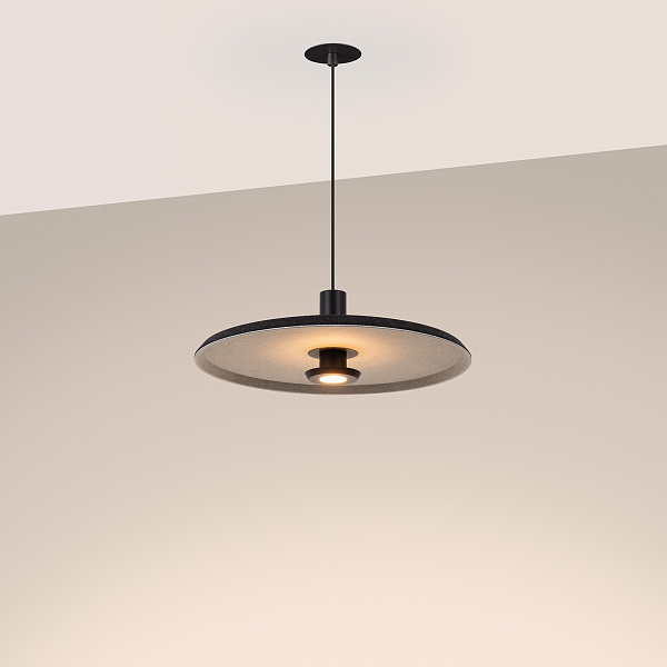 Светильник SP-KOTARO-R450-12W Warm3000 (BK-GR, 36 deg, 230V, TRIAC) (Arlight, IP20 Фетр, 3 года)