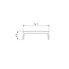 Экран F-KA13-2000 матовый для PHS (Arlight, Пластик) Lednikoff