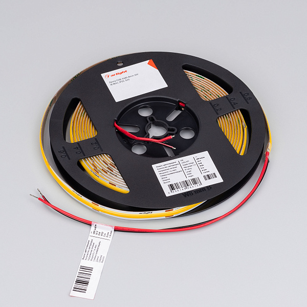Светодиодная лента COB-X480-8mm 24V Gold (8 W/m, IP20, 5m) (Arlight, -) Lednikoff
