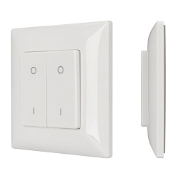 Панель SMART-P47-DIM-P-SUF (3V, 2 зоны, Knob, 2.4G) (Arlight, Пластик)