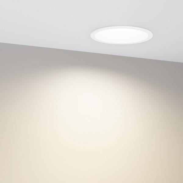 Светильник MS-BREEZE-BUILT-R104-12W Day4000 (WH, 90 deg, 230V) (Arlight, IP20 Металл, 3 года) Lednikoff