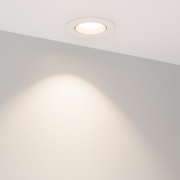 Светильник MS-ATOLL-BUILT-TURN-R94-10W Day4000 (WH, 60 deg, 230V) (Arlight, IP54 Металл, 5 лет) Lednikoff