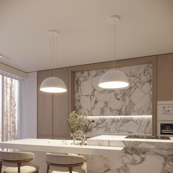 Светильник SP-RESTO-HANG-R500-30W Day4000 (WH, 100 deg, 230V) (Arlight, IP20 Металл, 3 года) Lednikoff