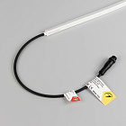 Светодиодная лента герметичная WAVE-TOP-PU-A144-10x10mm 24V Warm3500 (5 W/m, IP68, 1m, wire x1) (Arlight, Вывод боковой, 3 года)