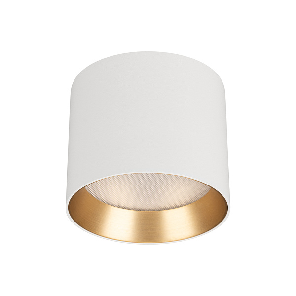 Светильник SP-BISCOTTO-R90-8W Warm3300-MIX (WH-GD, 80 deg, 230V) (Arlight, IP54 Металл, 5 лет) Lednikoff