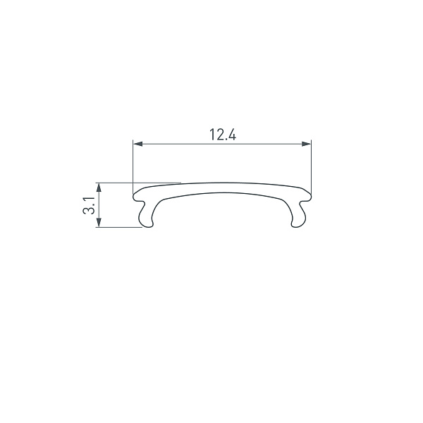 Экран ALM-W13-2020 OPAL-PM матовый (Arlight, Пластик) Lednikoff