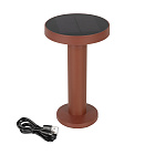 Светильник настольный SP-BRIO-1.4W Warm2700 (Кортен, 105 deg, 5V) (Arlight, IP54 Металл, 2 года) Lednikoff