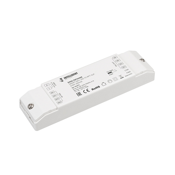 INTELLIGENT ARLIGHT Блок питания шины SMART-DALI-302-72-RPT-SUF (230V, 200mA) (IARL, IP20 Пластик, 5 лет) Lednikoff