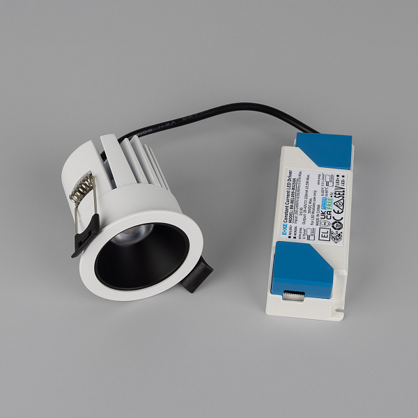 Светильник MS-ATLAS-BUILT-R58-10W Warm3000 (WH-BK, 35 deg, 230V) (Arlight, IP20 Металл, 5 лет) Lednikoff