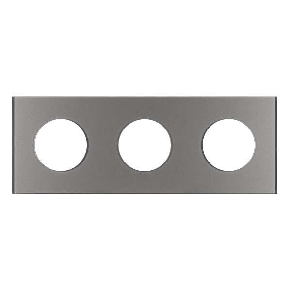 Рамка стеклянная FRM-GLARE-GC-3-GR (Arlight, -) Lednikoff