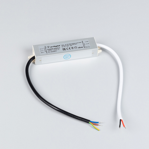 Блок питания ARPV-12020-D (12V, 1.7A, 20W) (Arlight, IP67 Металл, 3 года) Lednikoff