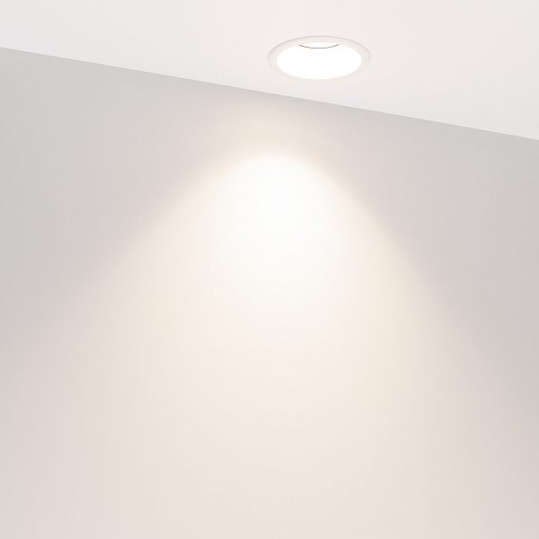 Светильник MS-FLOW-BUILT-R85-12W Day4000 (BK, 55 deg, 230V) (Arlight, IP20 Металл, 5 лет) Lednikoff