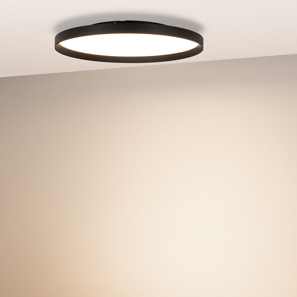 Светильник SP-ESTELY-R600-50W Warm3300-MIX (BK, 80 deg, 230V, TRIAC) (Arlight, IP20 Металл, 5 лет) Lednikoff