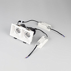 Светильник MS-FLOW-BUILT-S157x85-2x6W Day4000 (WH, 38 deg, 230V) (Arlight, IP20 Металл, 5 лет) Lednikoff