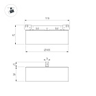 Светильник MAG-MICROCOSM-RONDO-R105-10W Day4000 (BK, 90 deg, 24V) (Arlight, IP20 Металл, 5 лет)