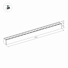Светильник MAG-LASER-45-L480-18W Day4000 (BK, 15 deg, 24V) (Arlight, IP20 Металл, 5 лет)
