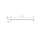 Экран POWER-W100H70-2000 OPAL (Arlight, Пластик) Lednikoff